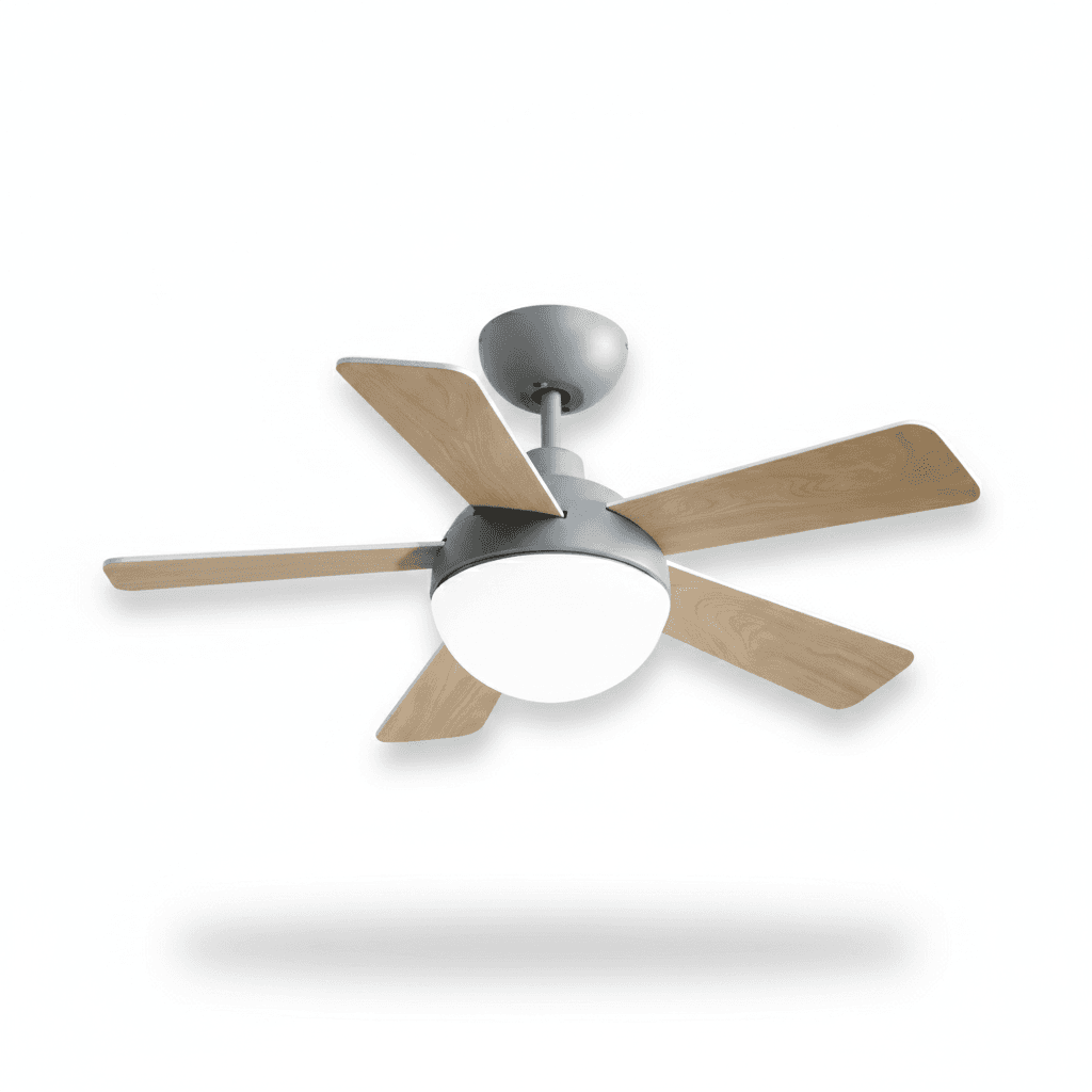 Rakia 5 Blade Ceiling Fan with LED Light